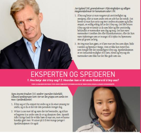 Eksperten og speideren Eksperten og speideren